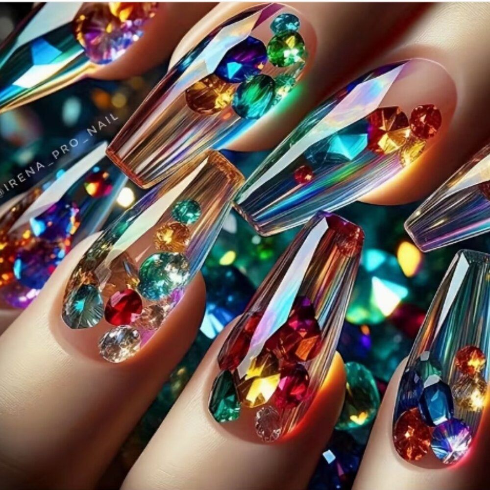 24 Piece Colorful DIY Nail Sets...Buyers Choice - Picture 10 of 10
